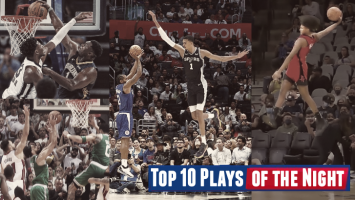 Video: Top 10 plays from around the NBA