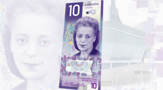 Canada's new $10 vertical banknote goes into circulation on November 19