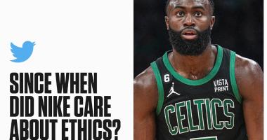 Jaylen Brown calls out Nike as a hypocrite