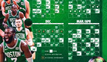 Boston Celtics 2023-24 schedule released