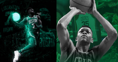 Jaylen Brown pays tribute to Reggie Lewis after tying him in record books