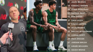 Video: Celtics summer league head coach talks rookies and recent draftees development