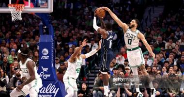 The Jays Combine For 73 Points as the Celtics Cruise in Dallas