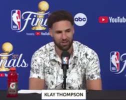 Klay Thompson: "I've never been so excited to go to Boston"