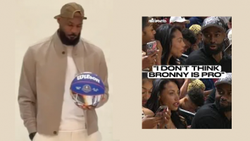 Did LeBron James snub Jaylen Brown over Bronny comments?