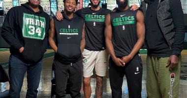 Kevin Garnett and Paul Pierce back in the house